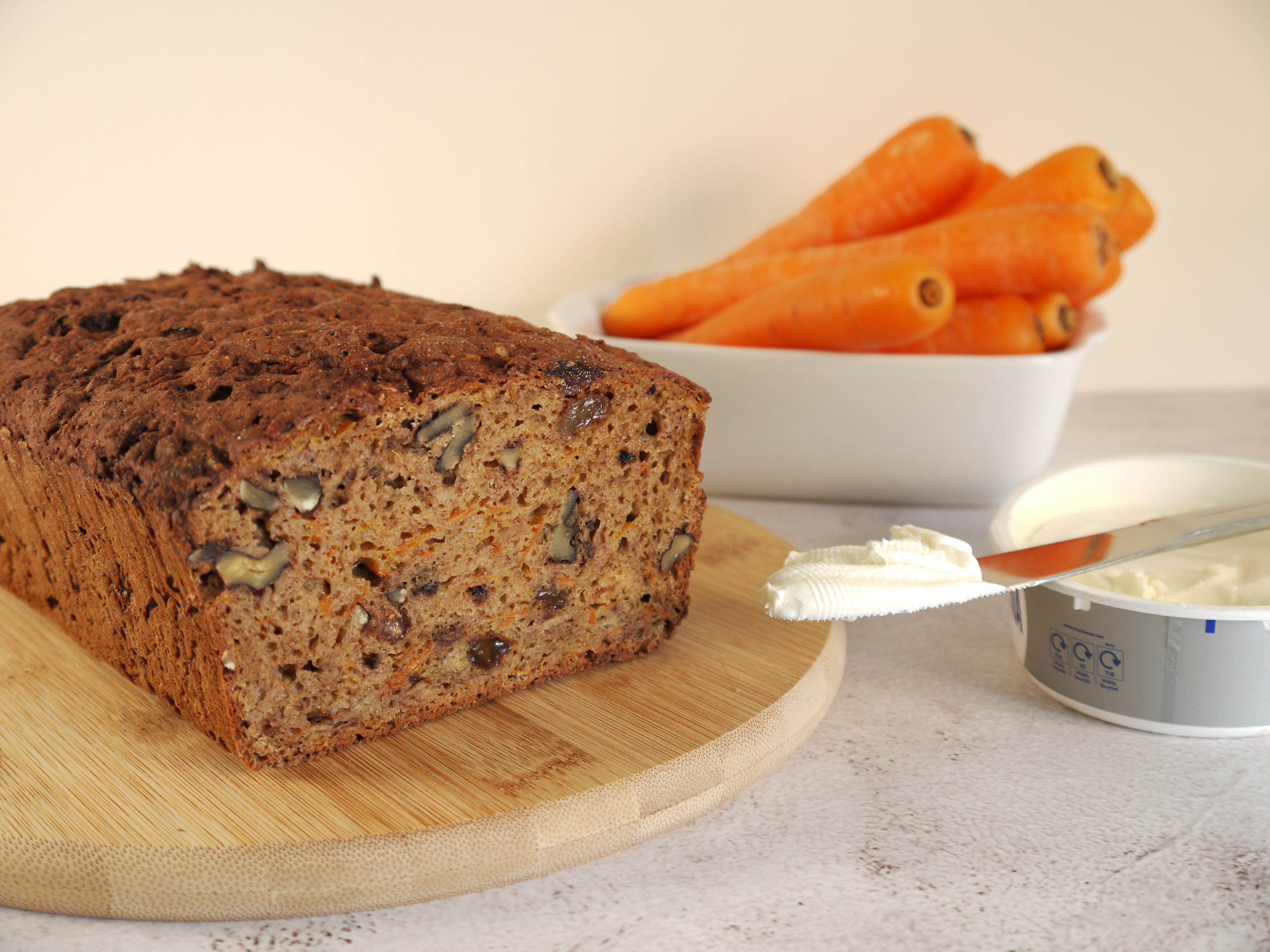 Carrot and Sultana Spice Bread