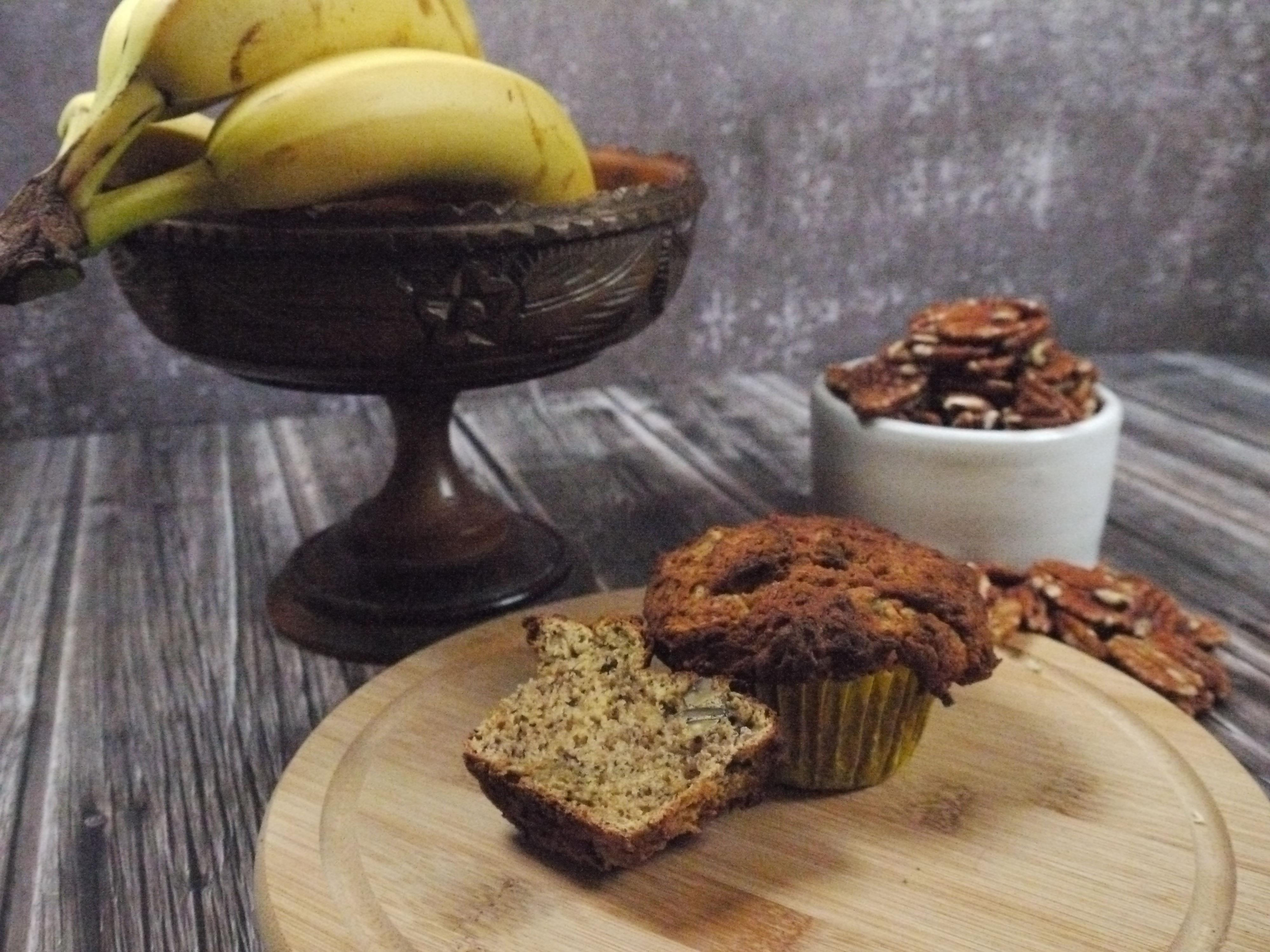 Banana and Pecan Muffins