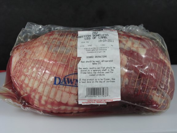 This one is for Ex Boss and fantastic UK Lamb