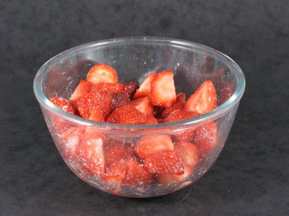 Strawberries and sugar