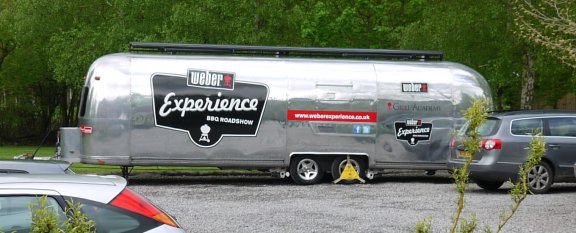 Weber Experience BBQ Roadshow Airstream Caravan 