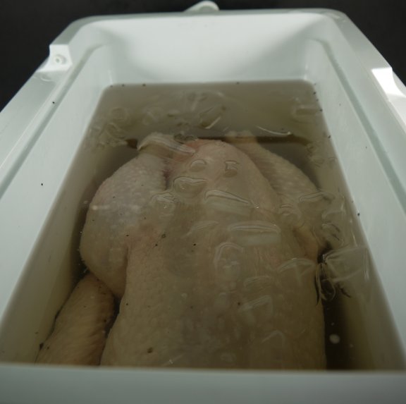 Chicken in brine