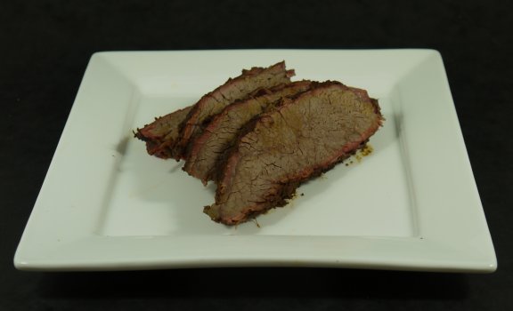 Brisket Plated up