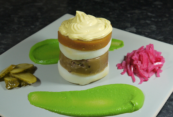 Deconstructed Salata de Boeuf 