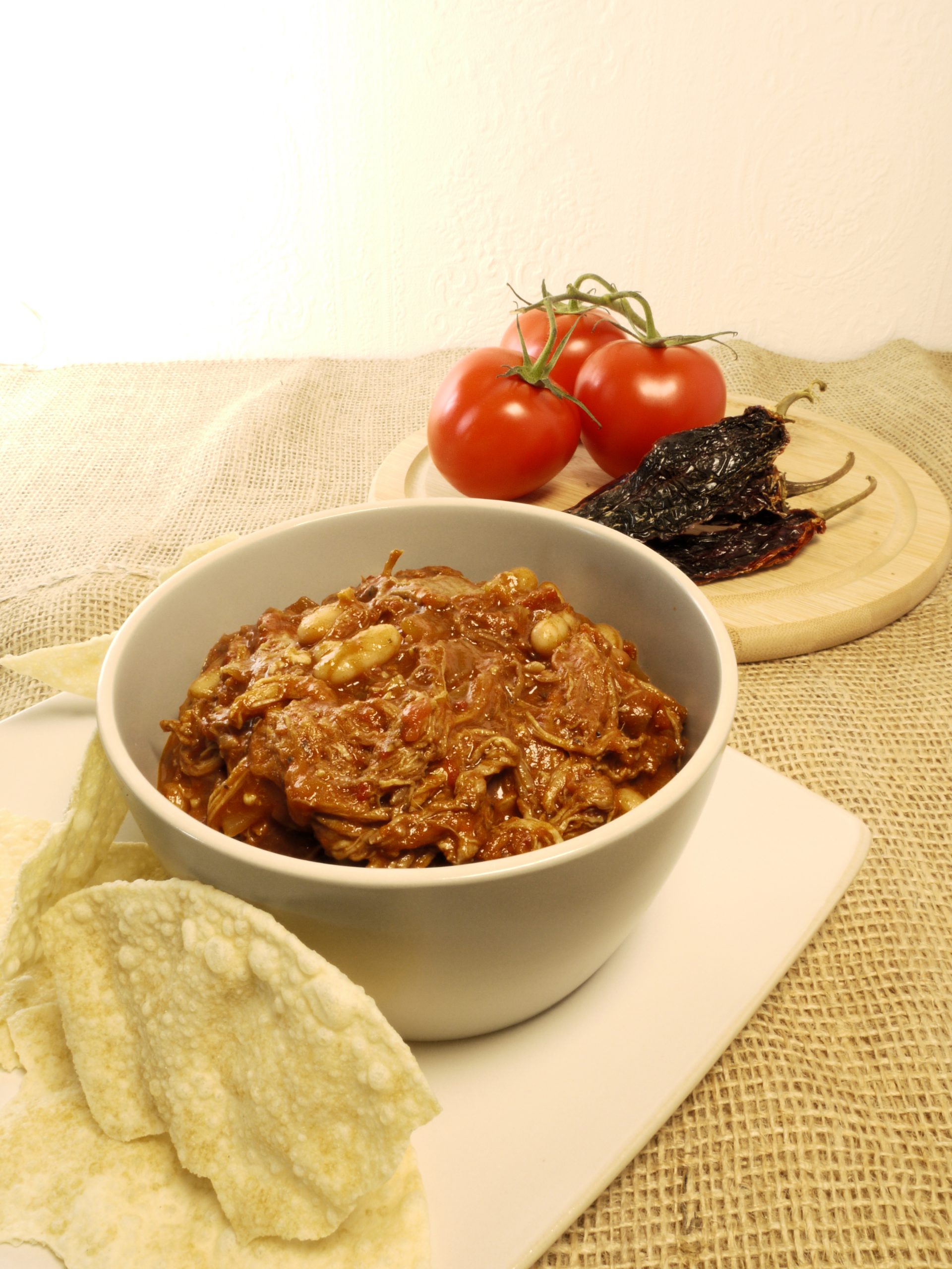 What to do with leftover Instant Pot sous vide pulled pork make Pulled Pork Chili from Leftovers by Design